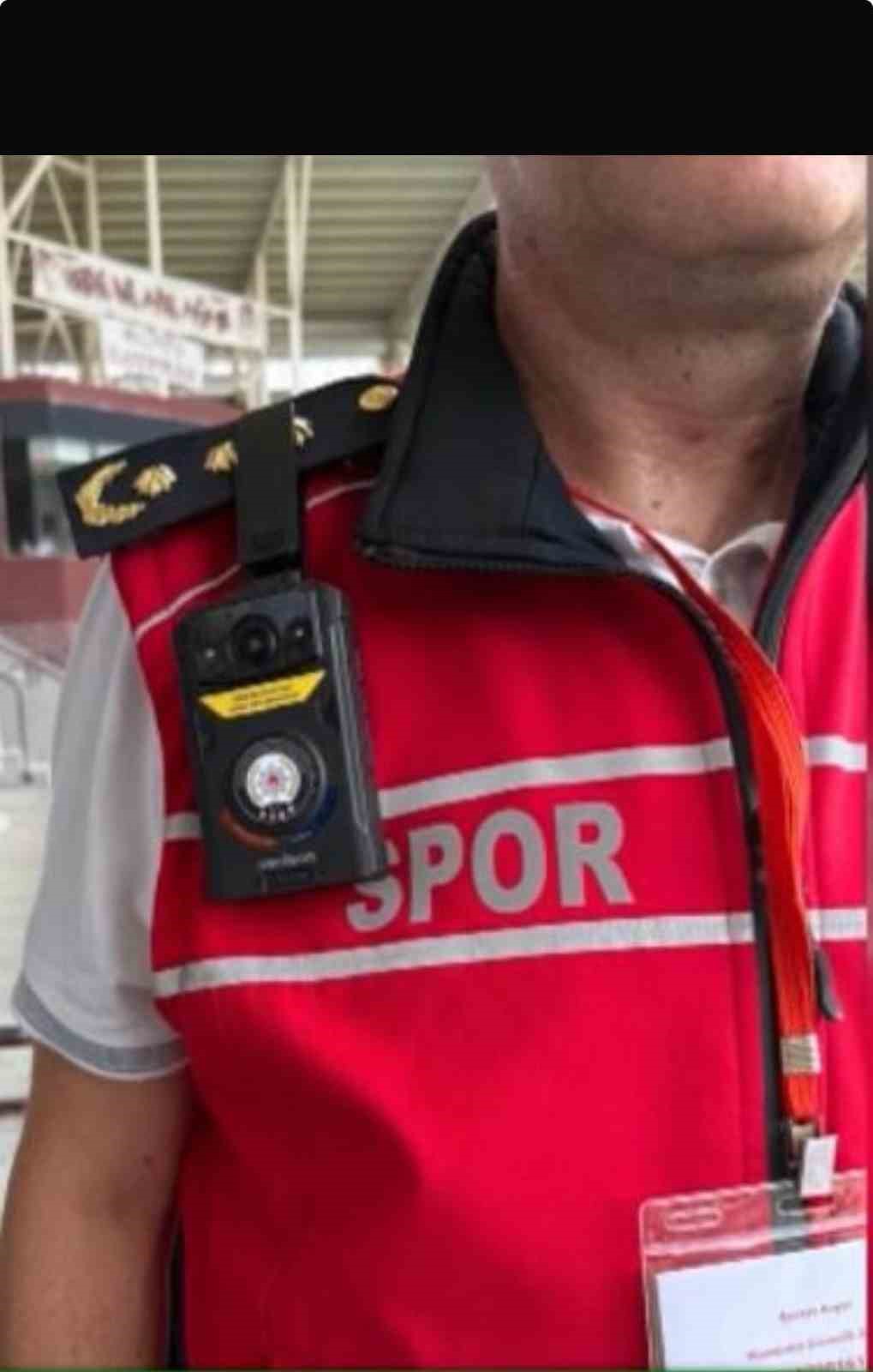 Elazığ&rsquo;da spor g&uuml;venliğini artırmak i&ccedil;in yaka kamerası uygulaması hayata ge&ccedil;irildi
