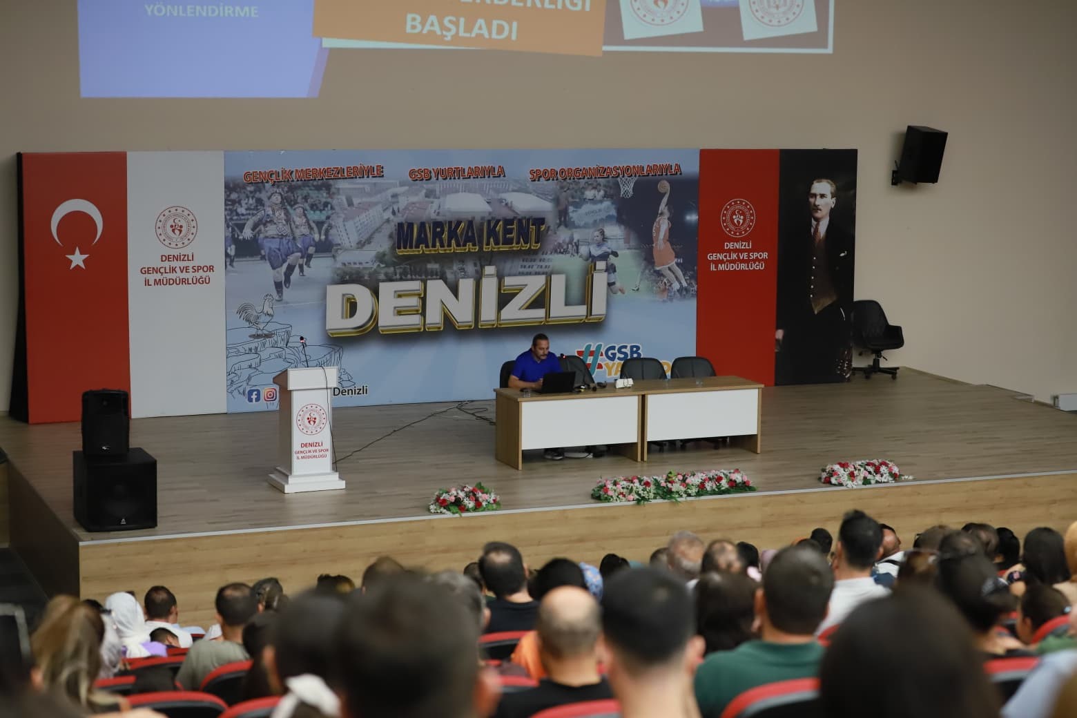 Denizli’de yetenek tarama yarışmaları devam ediyor