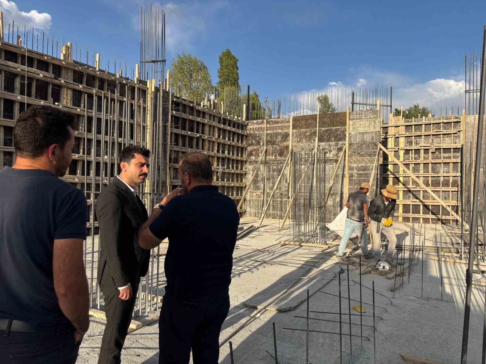 Susuz Yeni Devlet Hastanesi’nin yapımı sürüyor
