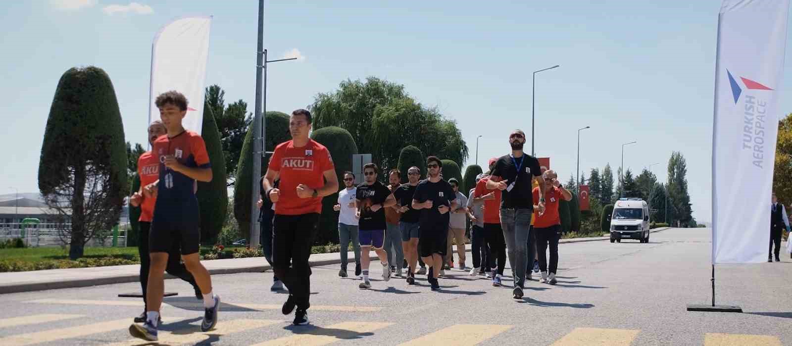 Şehit TUSAŞ mühendisi için ‘Anma Koşusu’ düzenlendi
