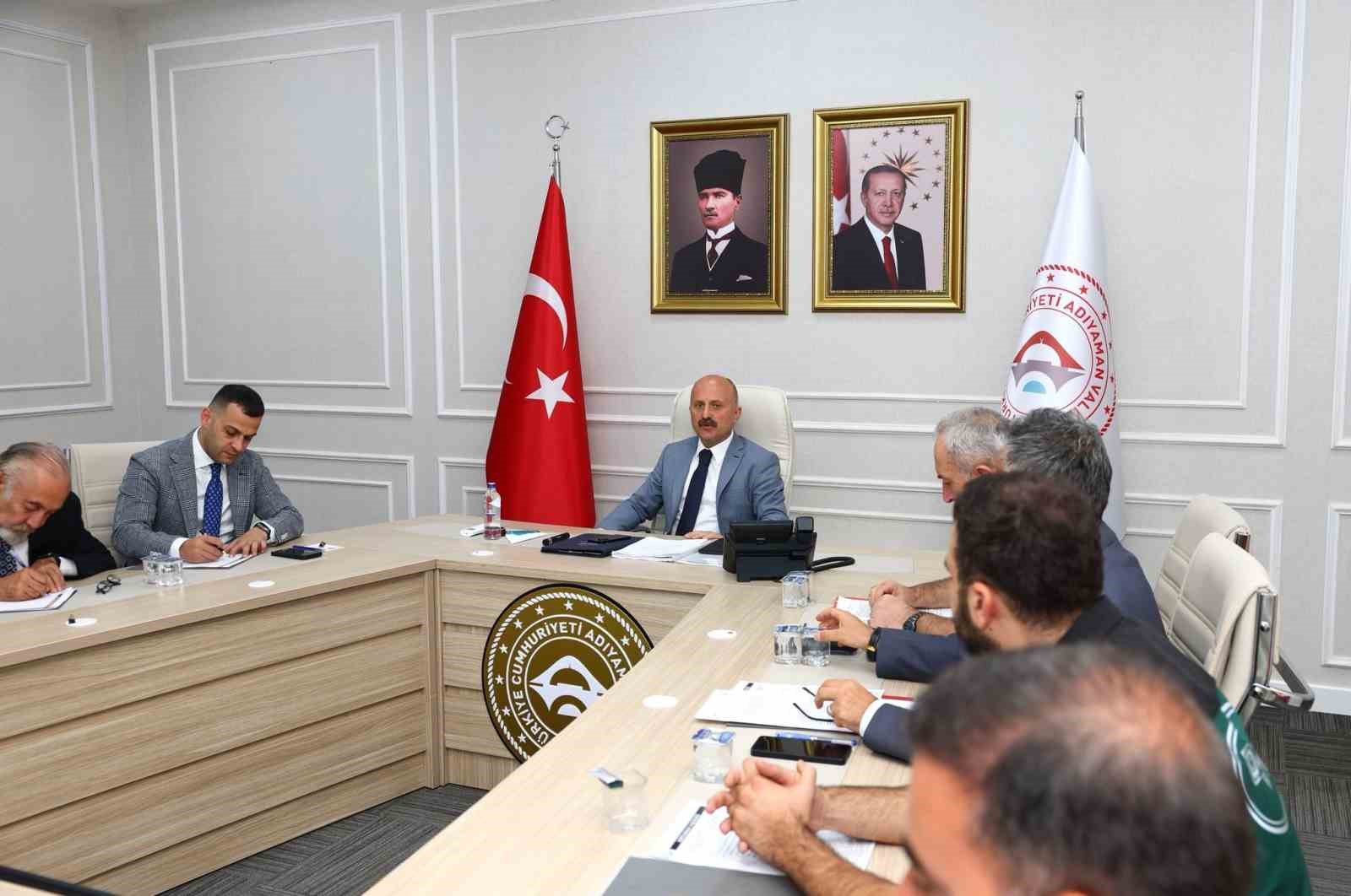 Adıyaman’da tarım arazilerinin korunmasına yönelik toplantı yapıldı