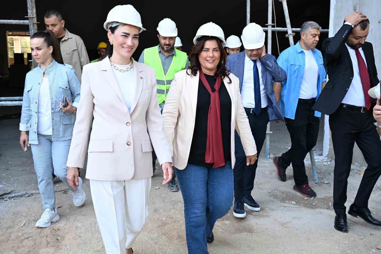 Aydın’da Kapalı Spor Salonu inşaatı hızla sürüyor