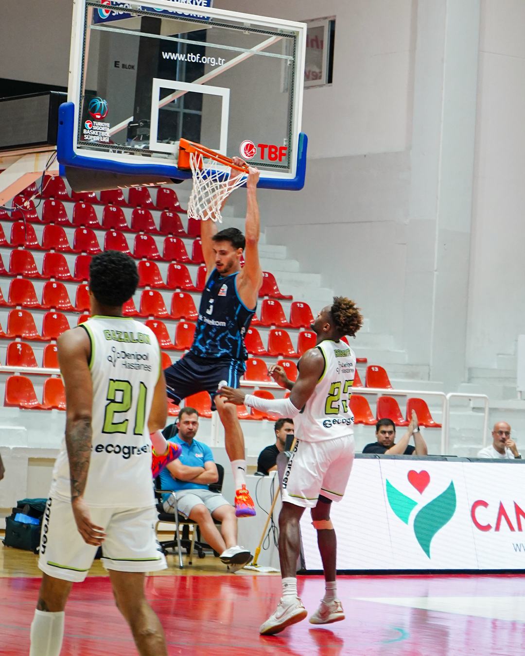 Ege Cup 2025: T&uuml;rk Telekom : 94 - Yukatel Merkezefendi: 67
