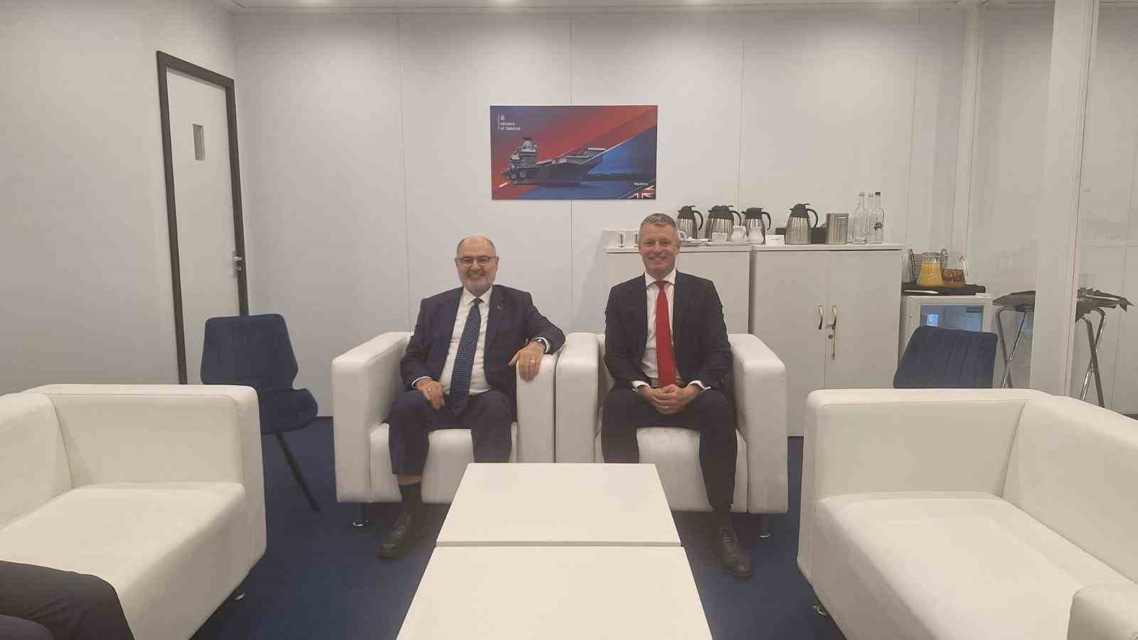 Bakan Yardımcısı Kavaklıoğlu, Birleşik Krallık Savunma Tedarikinden Sorumlu Bakanı Pollard ile bir araya geldi