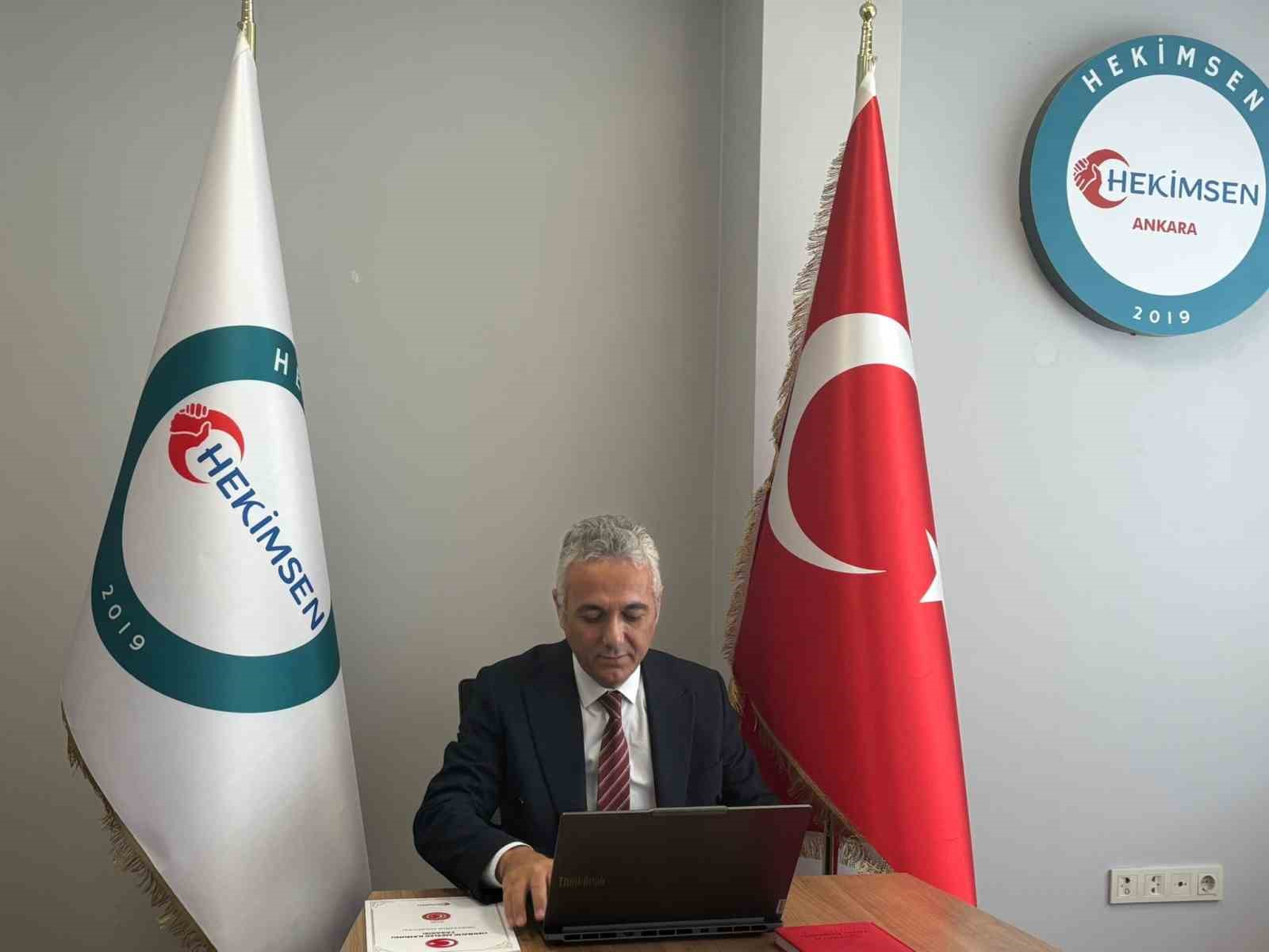 Hekimsen Başkanı Kurban: "Hekim başına düşen hasta sayısı azalacak"
