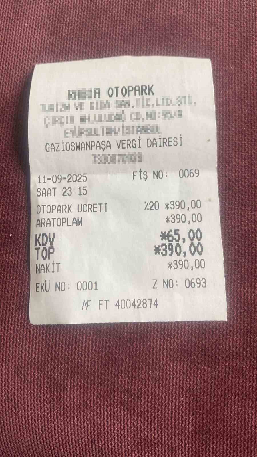 Seyit Onbaşı Havalimanı otoparkında güvenlik kamerası mağduriyeti