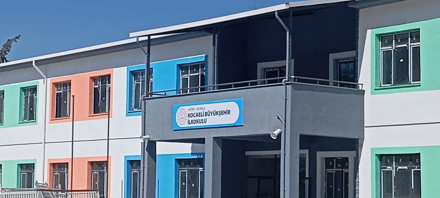 Kocaeli&rsquo;nin Hatay&rsquo;a yaptırdığı okul pazartesi g&uuml;n&uuml; a&ccedil;ılıyor
