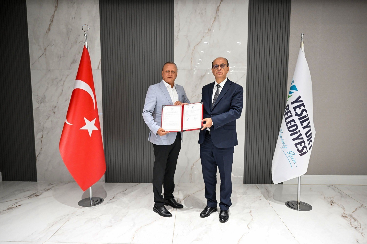 Özalper Mahallesine inşa edilecek taziye evinin protokolü imzalandı