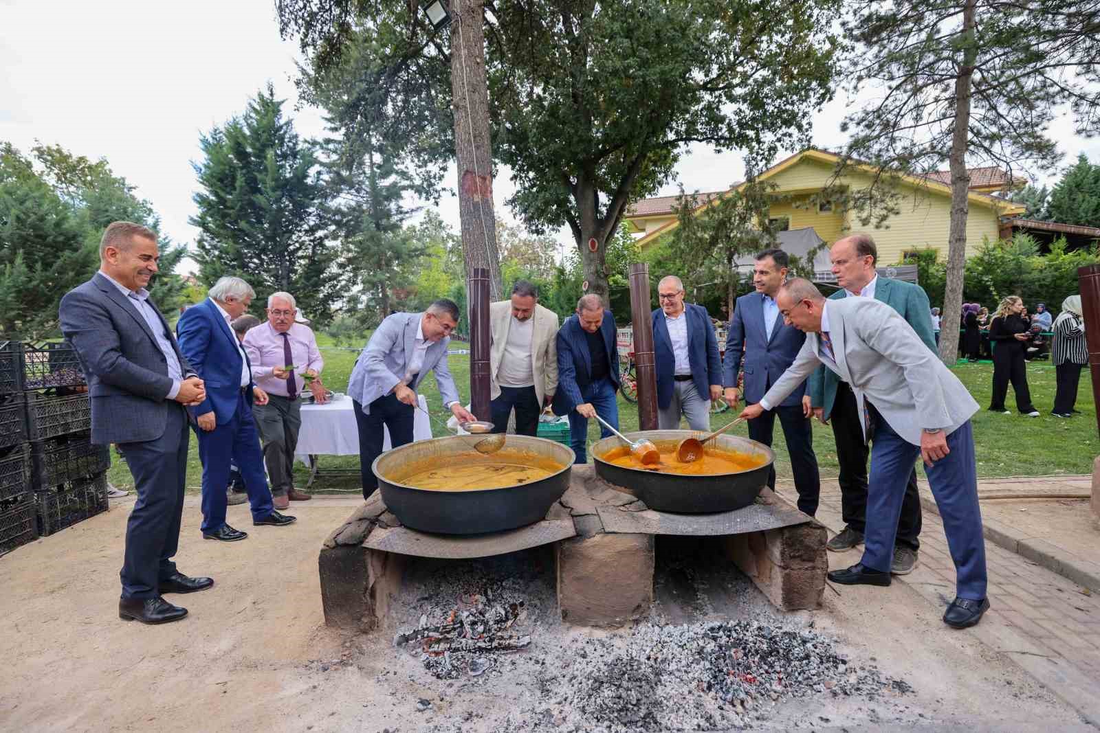 Meram Bağı’nda kazanlar dördüncü kez kuruldu