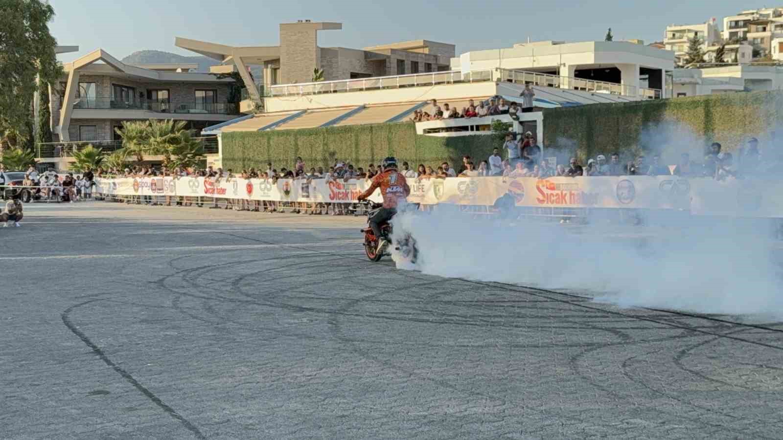 Binlerce motosiklet tutkunu Bodrum’da buluştu