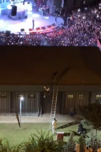 Konserde gen&ccedil;leri darbeden &ouml;zel g&uuml;venlik&ccedil;i tutuklandı
