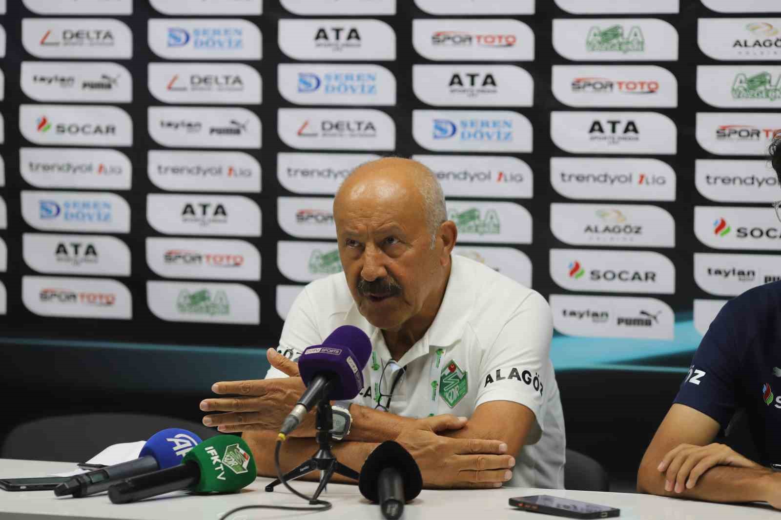 Iğdır FK - Serik Spor maçının ardından