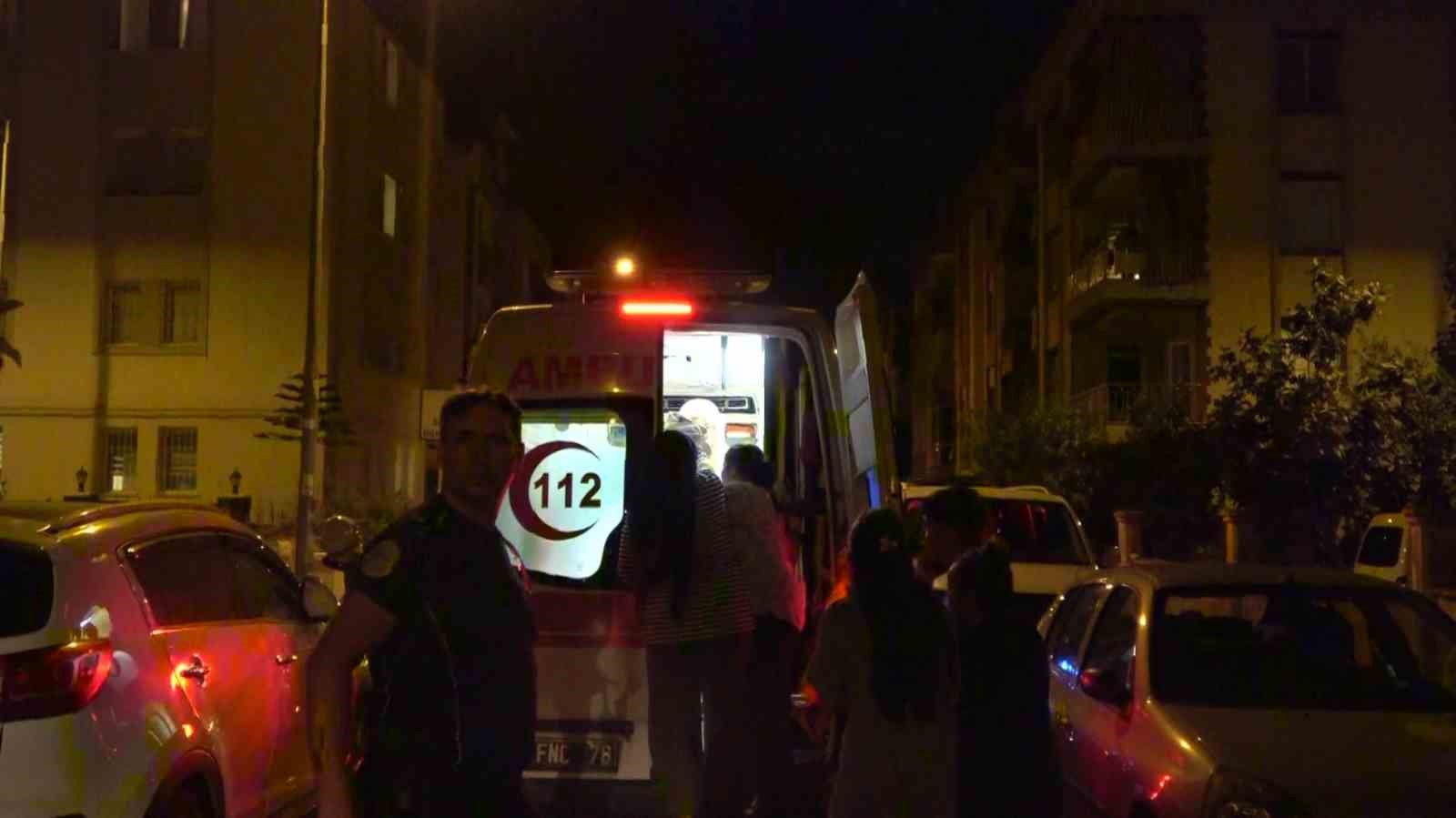 Komşuların apartman bahçesinde portakal koparma tartışması kanlı bitti