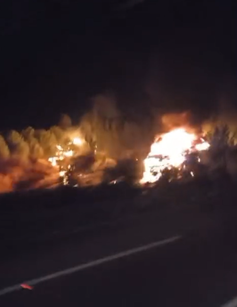 Yalova&rsquo;da tır yangını
