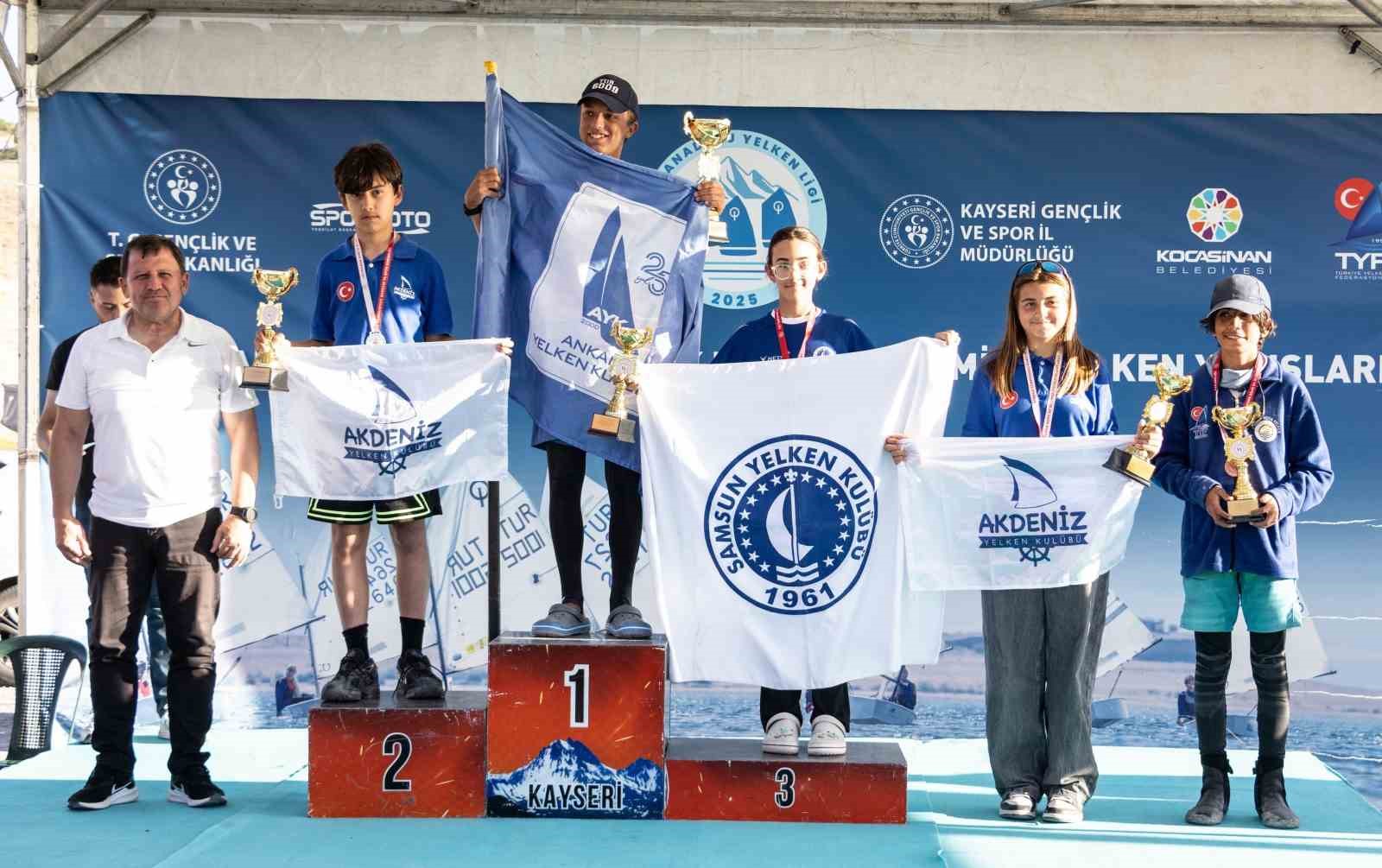 2025 TYF Anadolu Yelken Ligi Üçüncü Etabı Kayseri’de tamamlandı