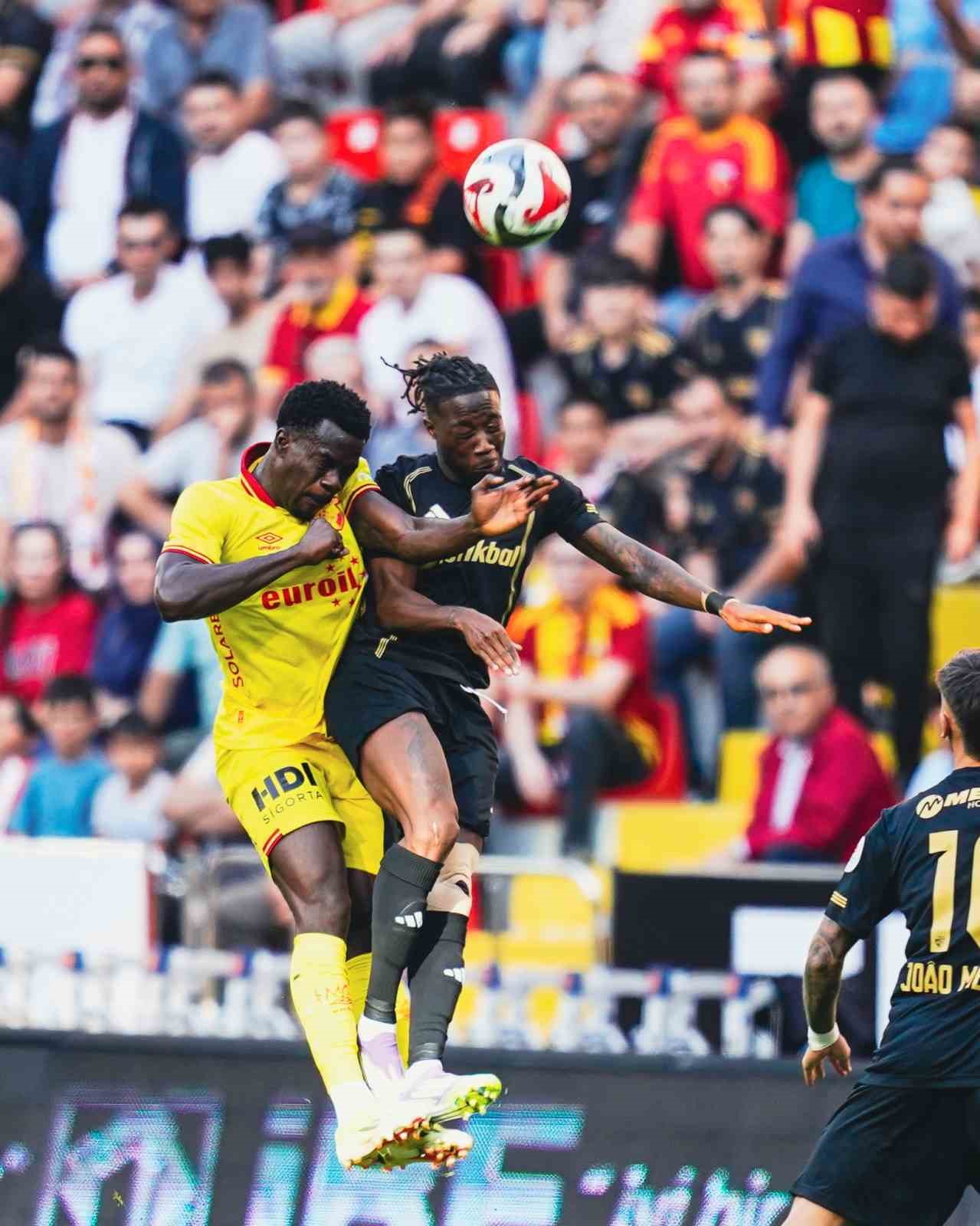 Kayserispor 3. beraberliğini aldı