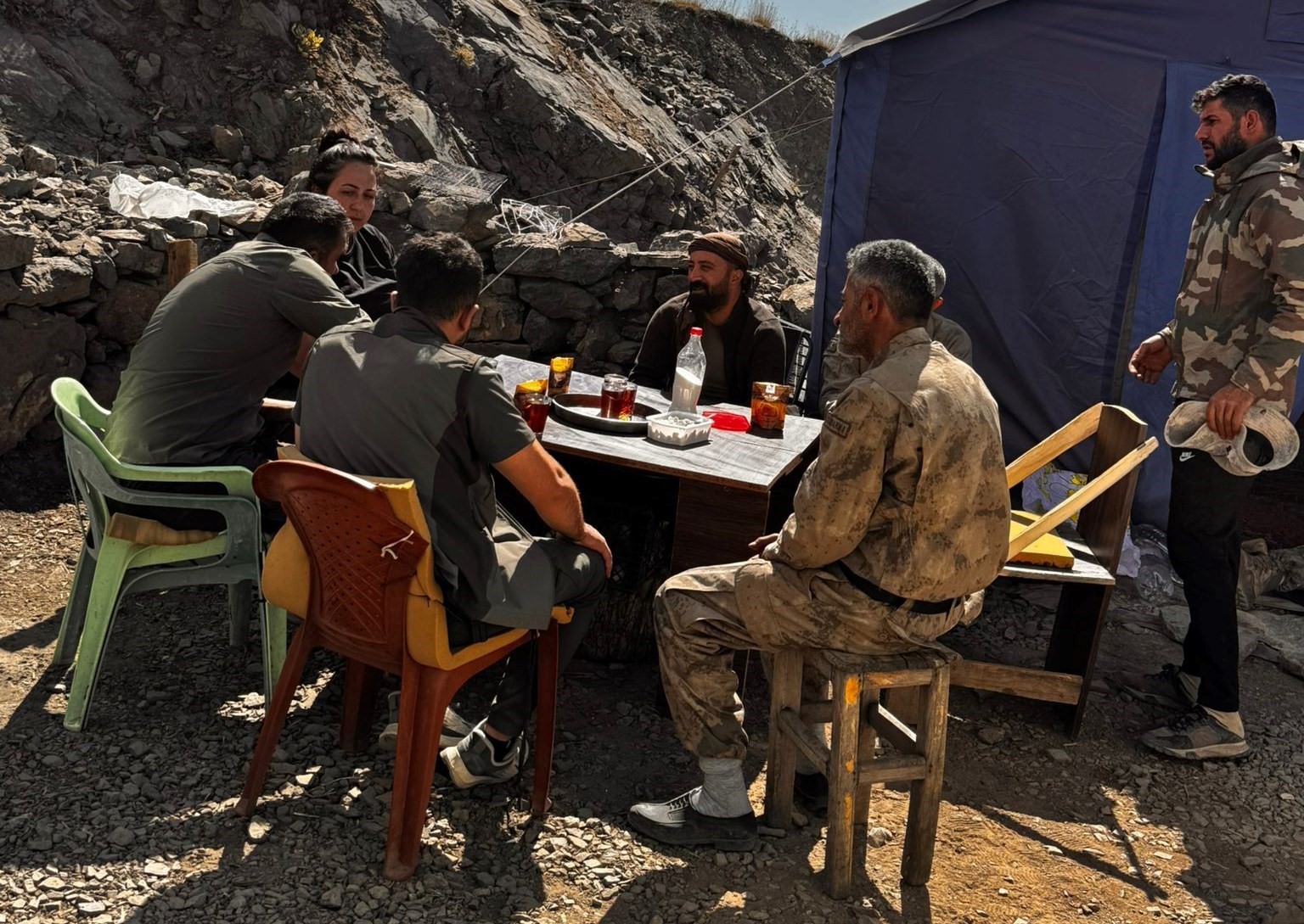 DKMP ekipleri kaçak keklik avlayan şahsa cezai işlem uyguladı