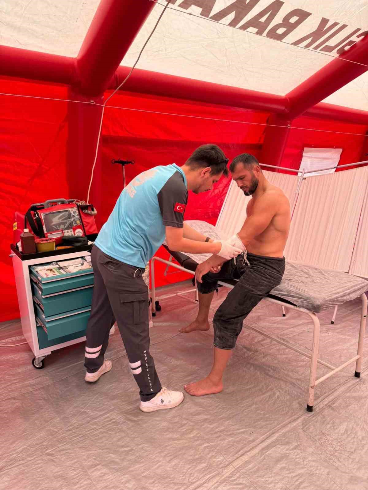 Söğüt Şenliklerinde 137 vatandaşa sağlık hizmeti verildi