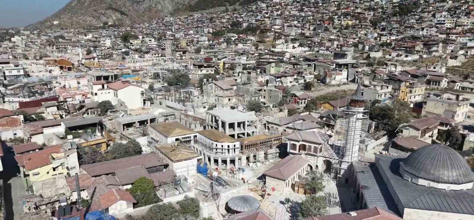 Antakya’nın tarihi caddeleri yeniden hayat buluyor