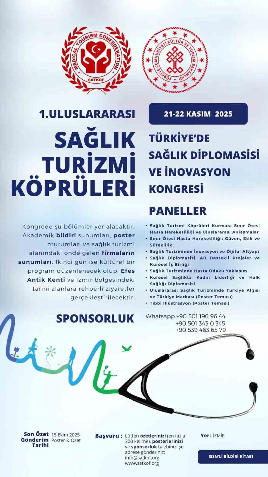Türkiye, sağlık diplomasisinin küresel merkezi oluyor: 50’den fazla ülke İzmir’de buluşacak
