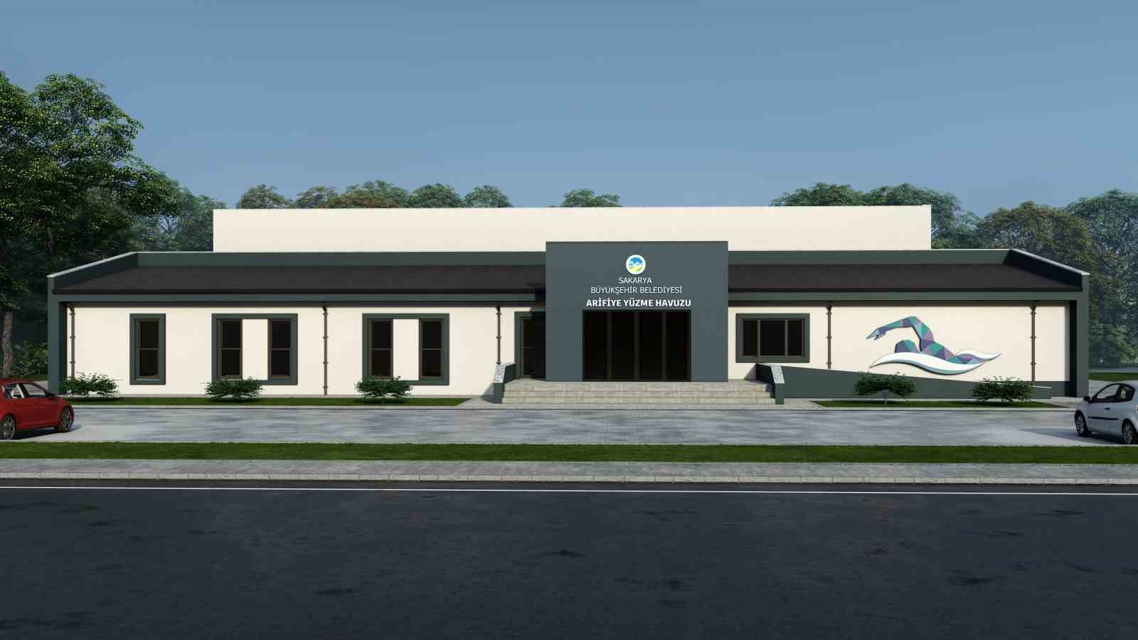 Yüzme Havuzu ve Gençlik Merkezi projesi yükseliyor