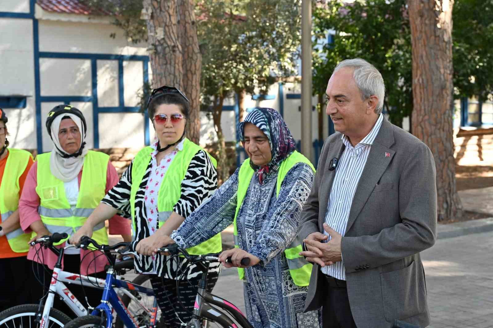 Kepez’de kadınlar için pedal zamanı