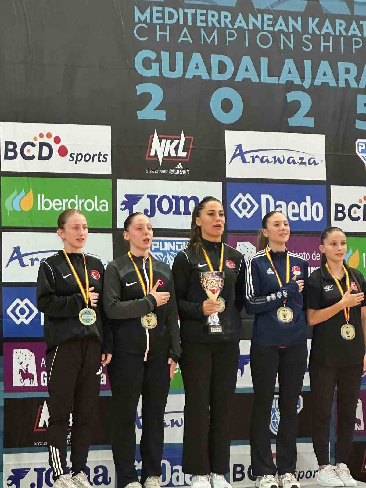 Nurbade Büber İspanya’da Akdeniz Şampiyonu oldu