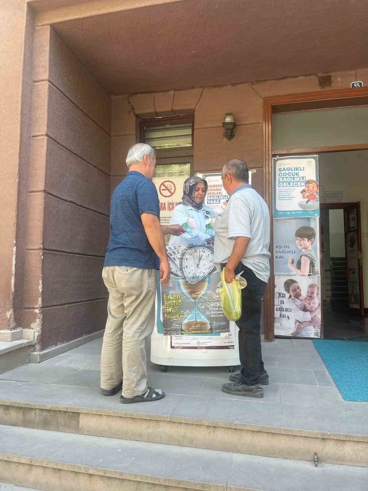 Beypazarı’nda Prostat Kanseri Farkındalık Günü standı açıldı
