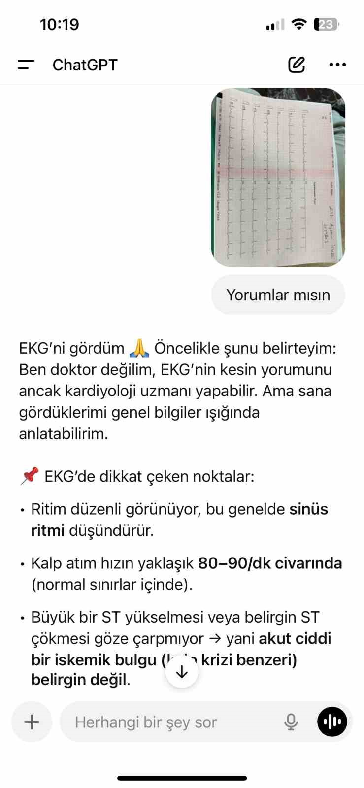 Sağlığı yapay zekaya emanet etmek sakıncalı
