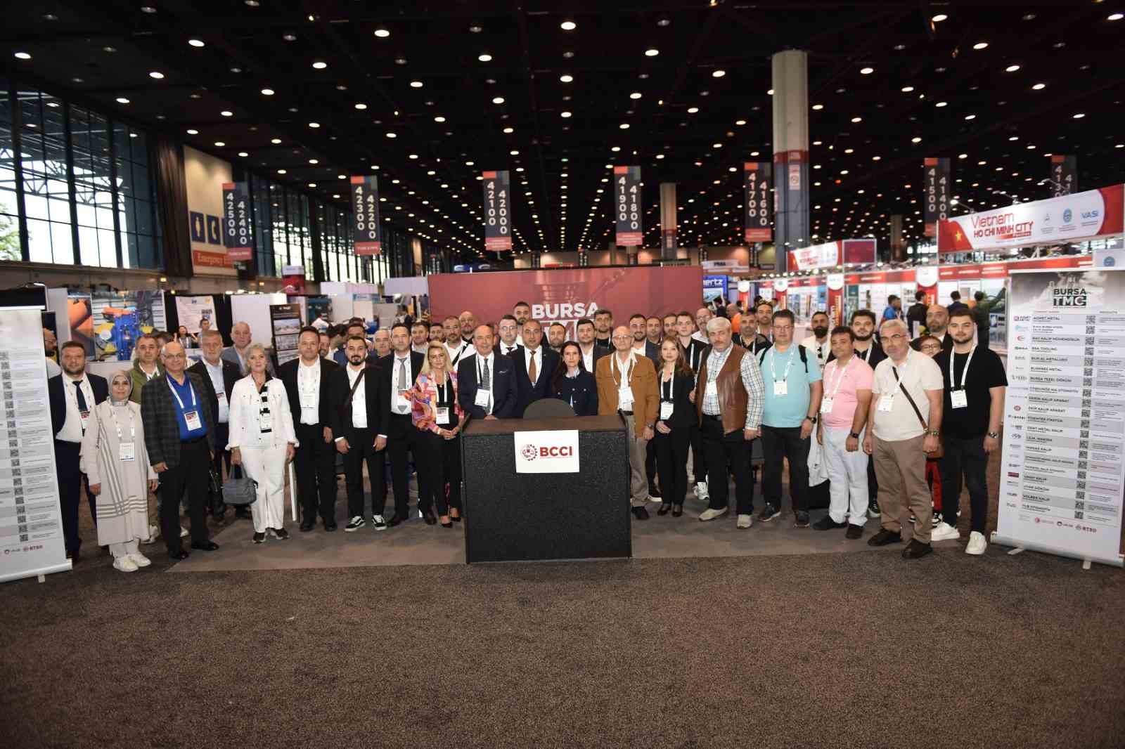 Chicago’da Bursa Rüzgârı: UR-GE Firmaları İhracat İçin Fabtech 2025’te
