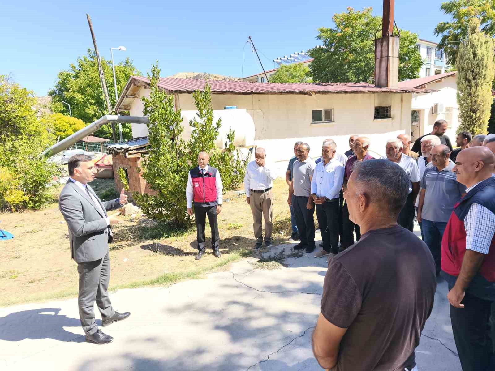 Tunceli’de üreticilere mercimek tohumu dağıtıldı