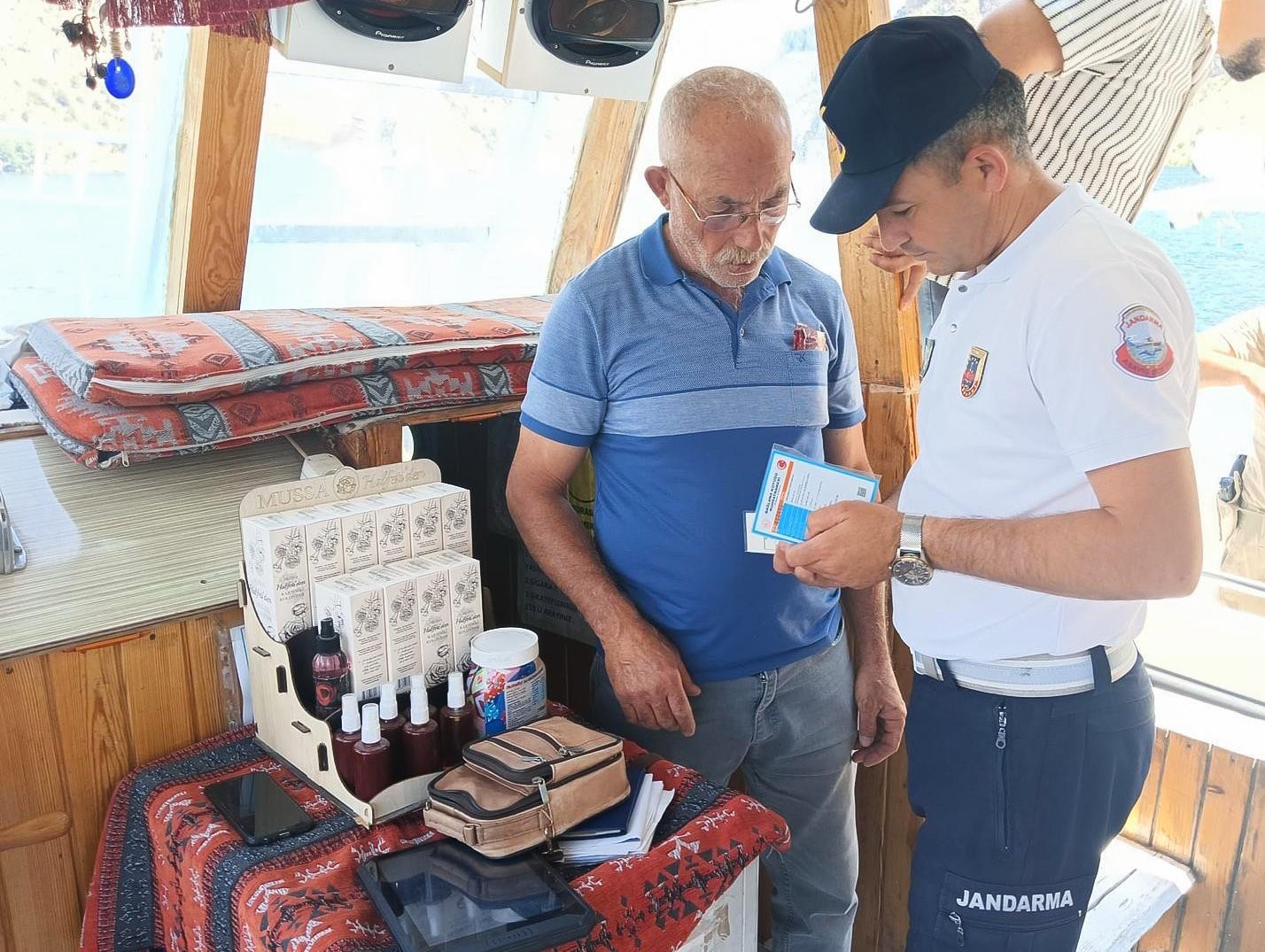 Jandarmadan teknelerde denetim