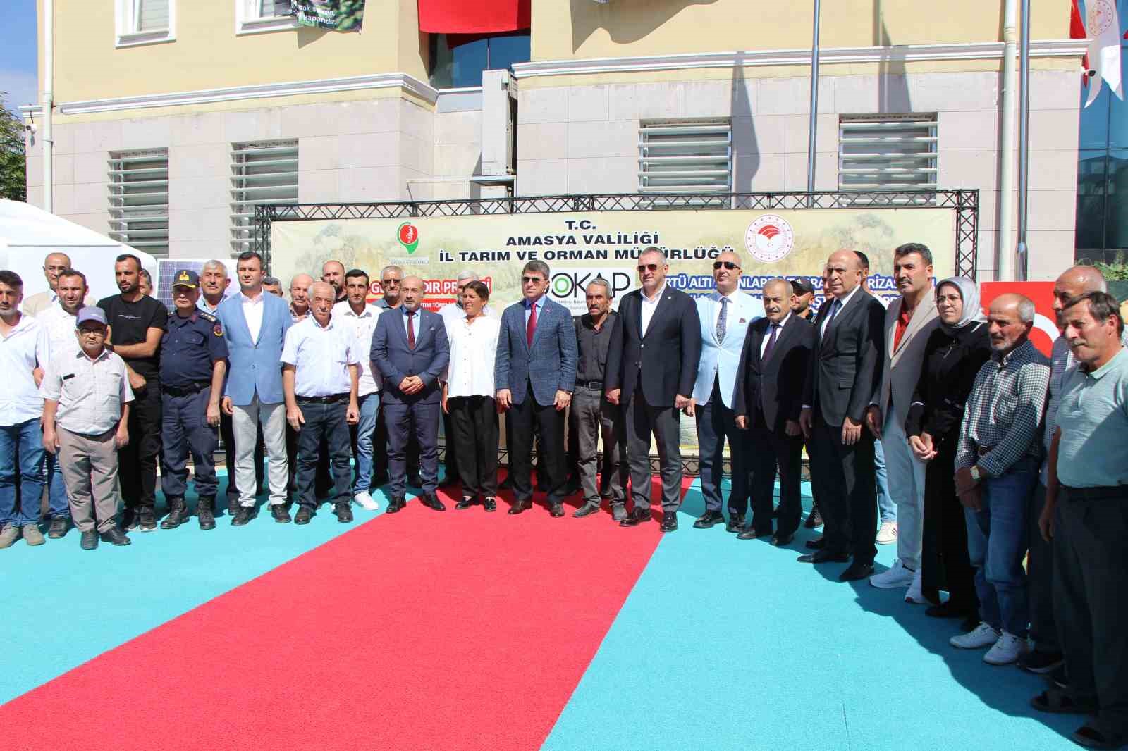 Amasya&rsquo;da 100 &ccedil;obana g&uuml;neş panelli &ccedil;adır
