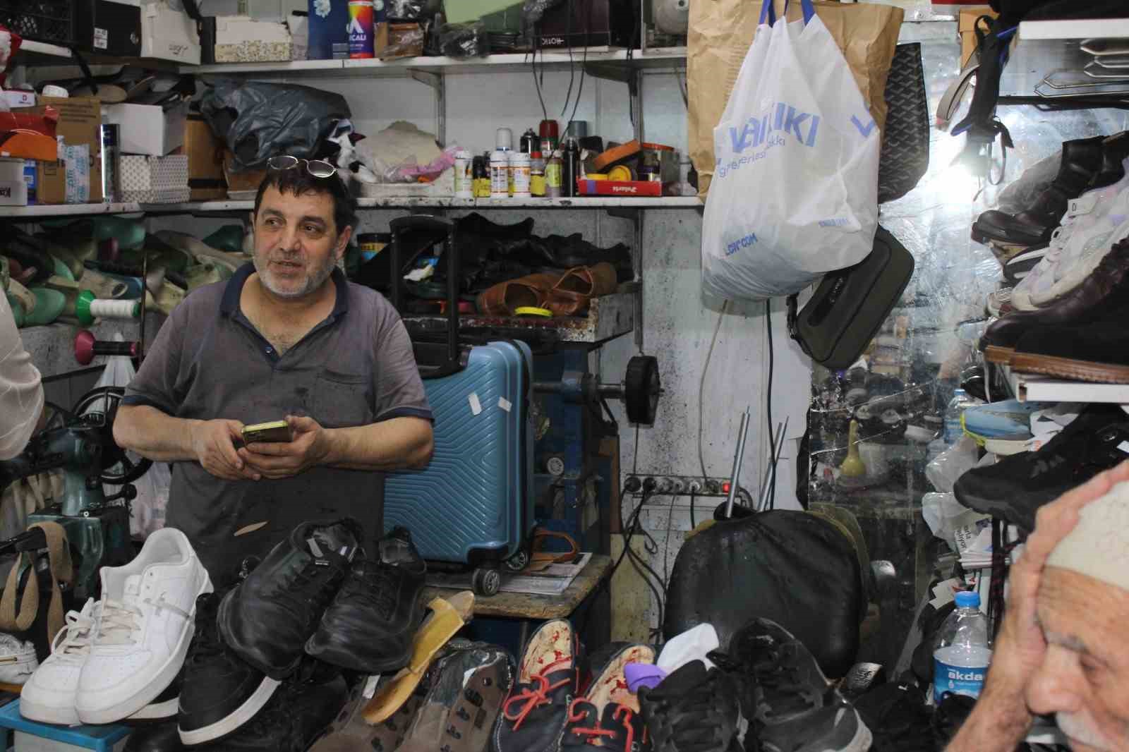 10 metrekarelik dükkanda 40 yıllık tecrübe