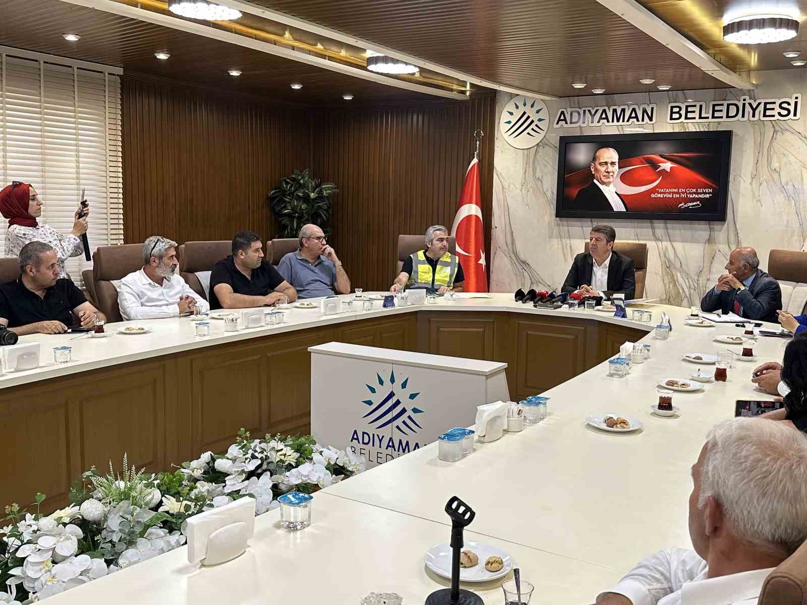 Adıyaman Kasım ayında yeni su şebekesine kavuşuyor