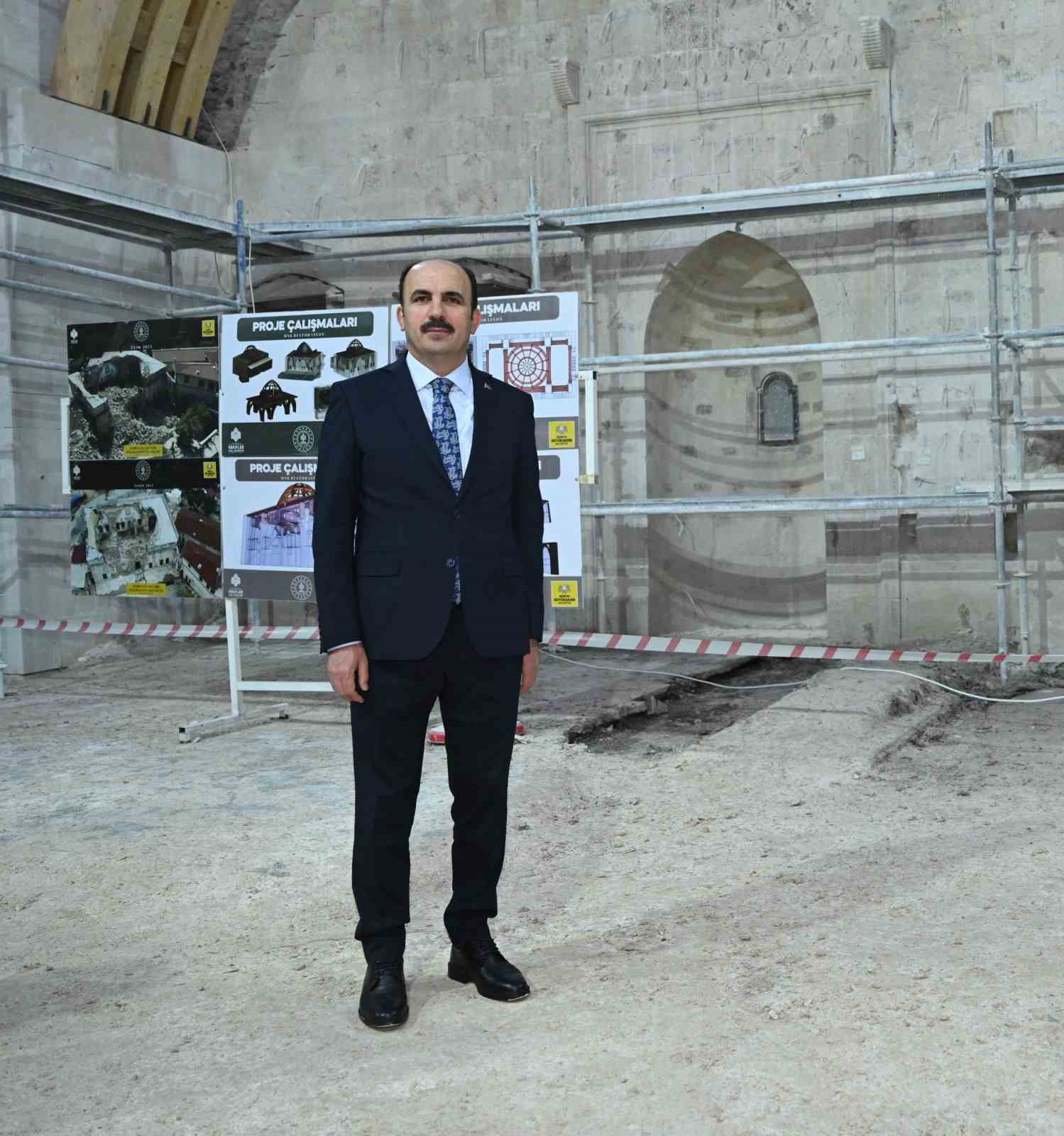 Başkan Altay: "Hatay Habib-i Neccar Camii&rsquo;nin yeninden restorasyonunda sona yaklaştık"
