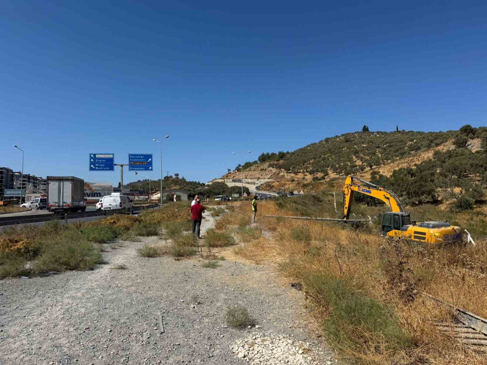 Söke’nin sorunlu kavşağında çalışmalar başladı