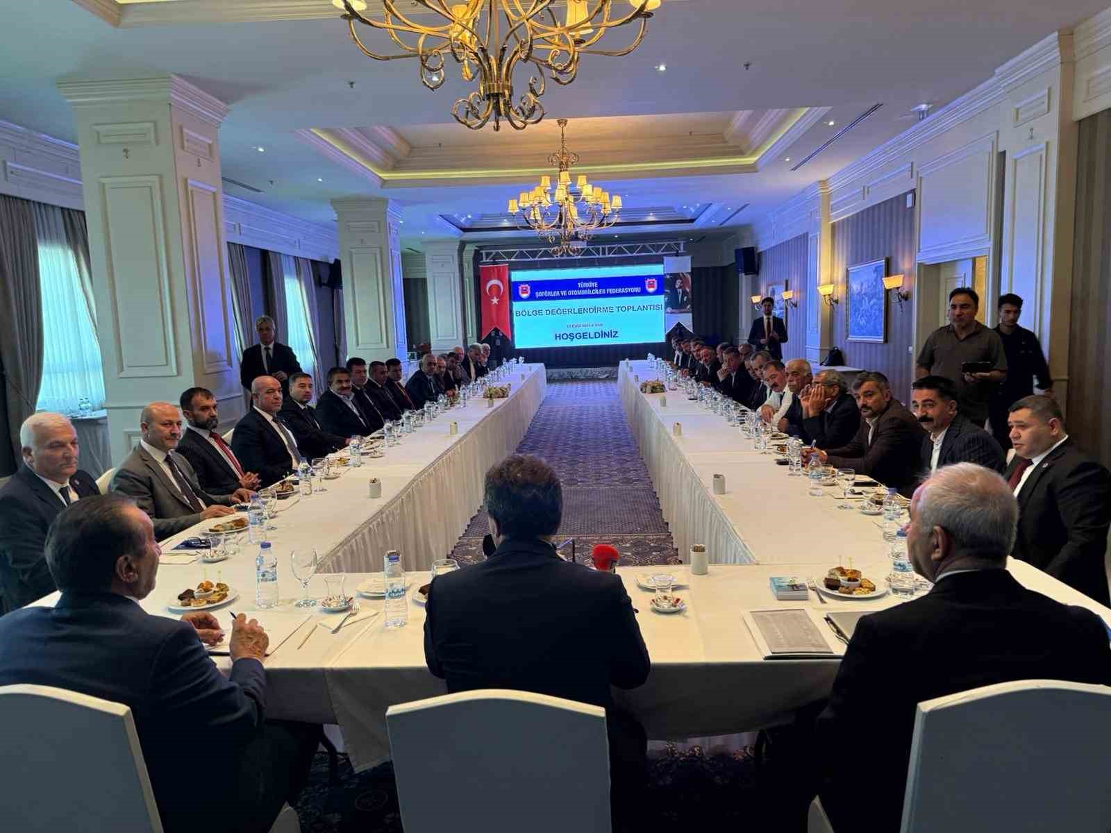 TŞOF Bölge Değerlendirme Toplantısı Van’da gerçekleştirildi