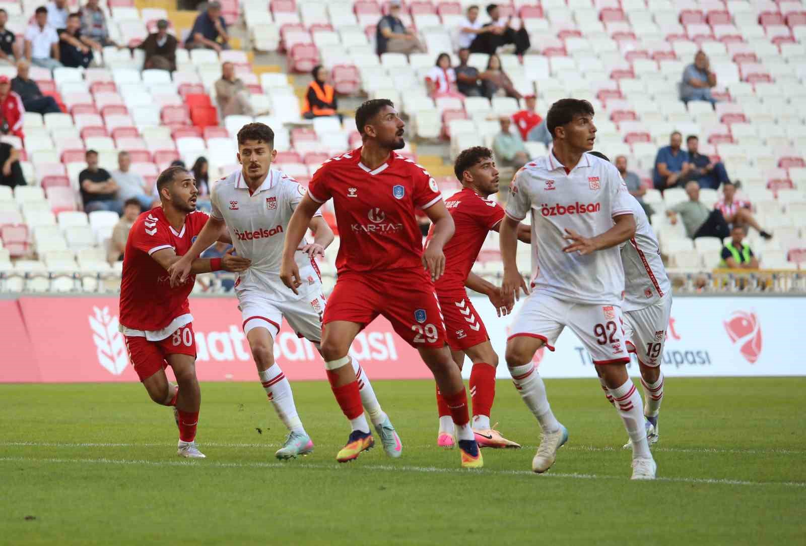 Ziraat Türkiye Kupası: Özbelsan Sivasspor: 2 - Şiran Yıldız Spor Kulübü: 1