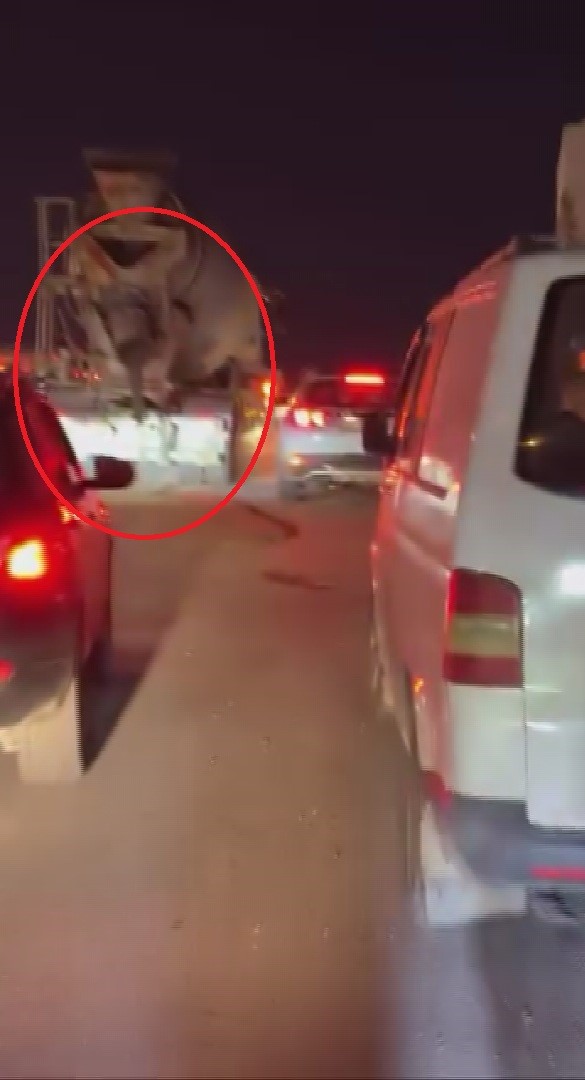 Seyir halindeyken yola beton d&ouml;ken mikser, vatandaşları &ccedil;ileden &ccedil;ıkarttı
