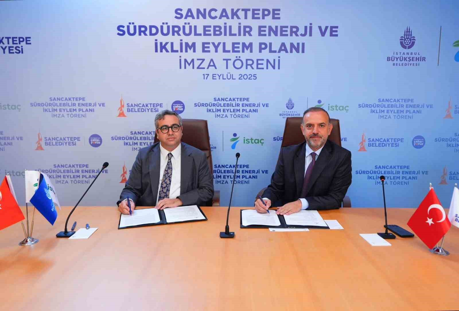 Sancaktepe Belediyesi’nden sürdürülebilir enerji ve iklim dostu adım