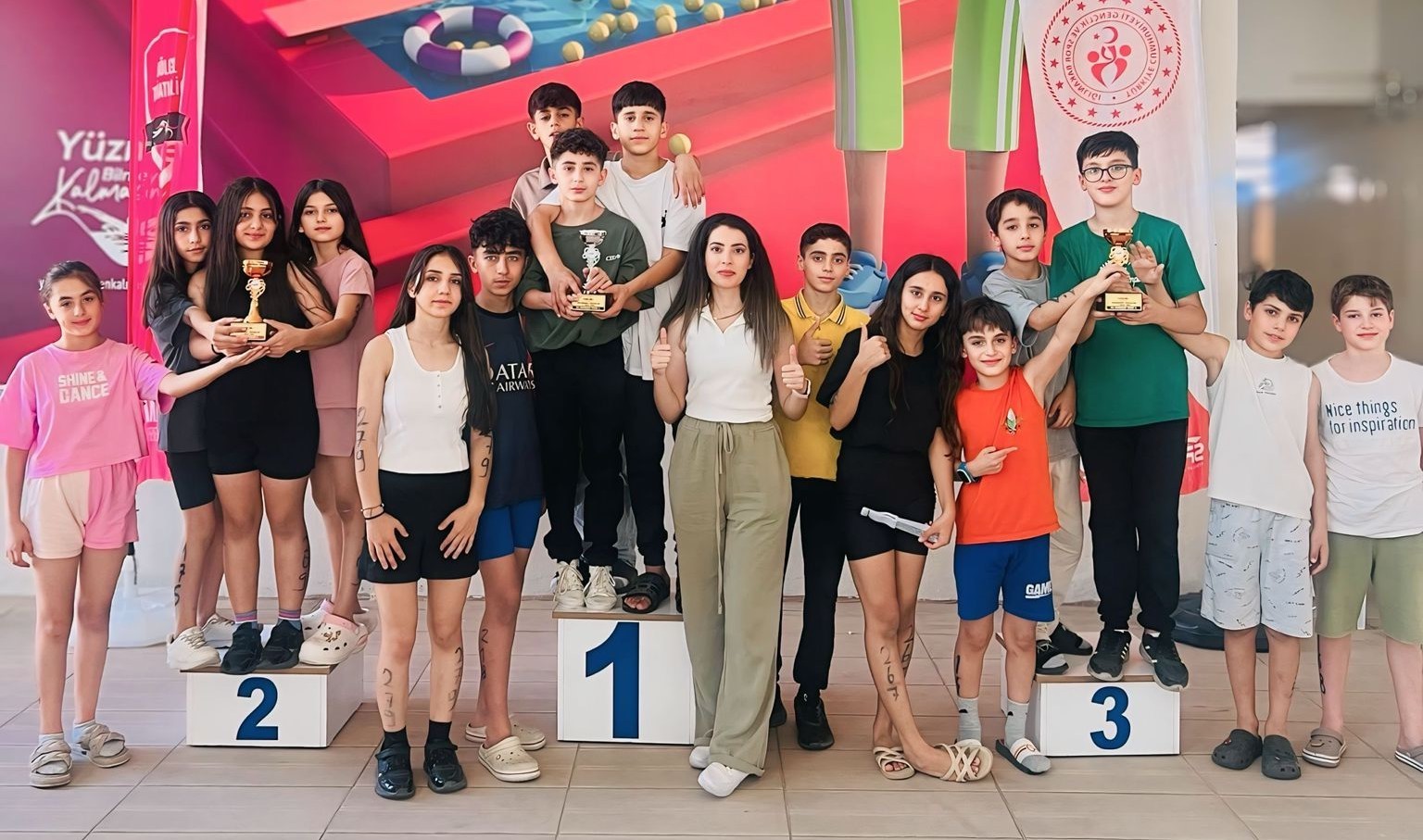 Hakkarili sporcular Triatlon 3. Etap Bölge Finaline katıldı