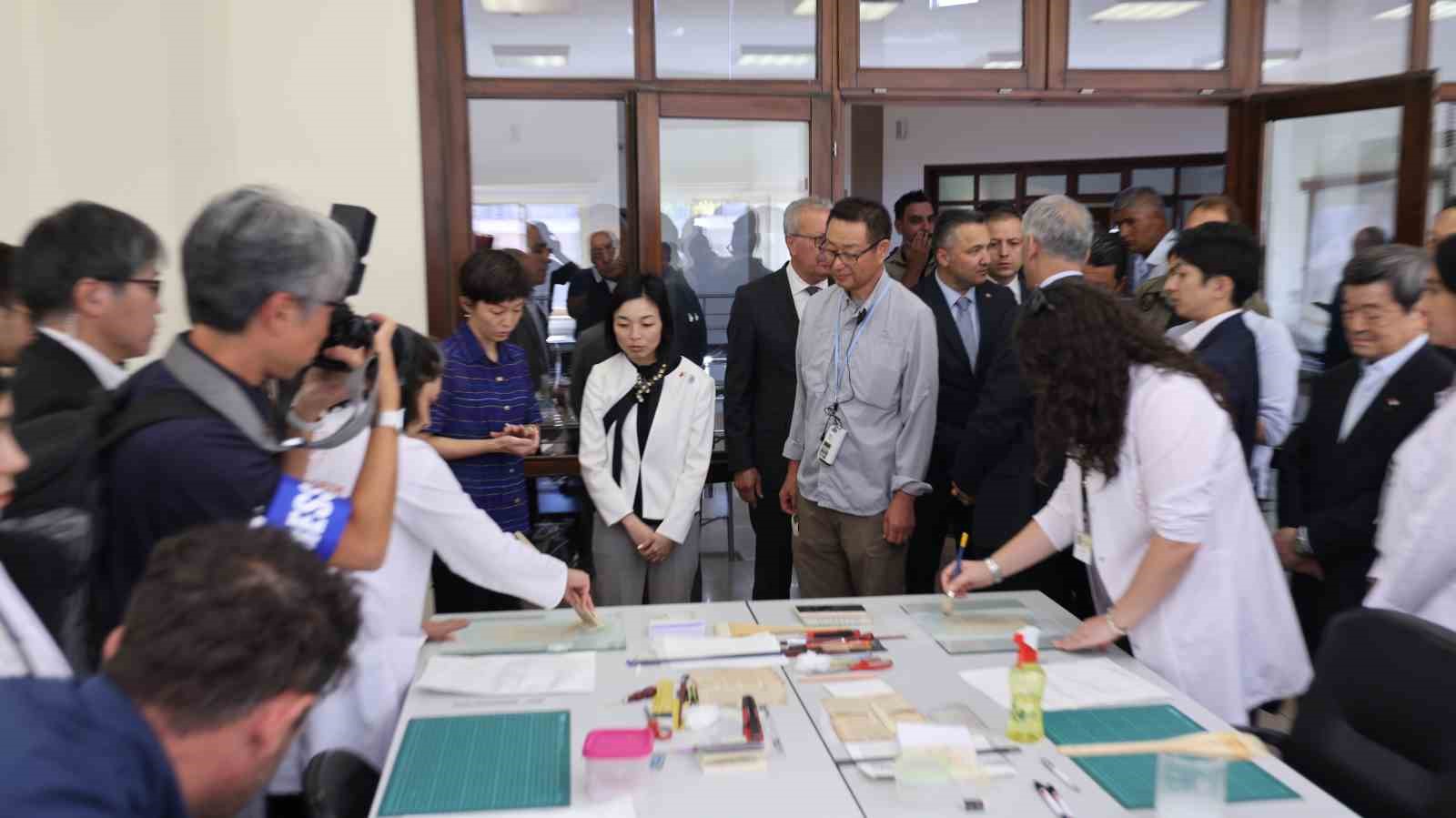 Japonya Altes Prensesi Mikasa, Kırşehir’de Japon Anadolu Arkeoloji Enstitüsü’nü ziyaret etti