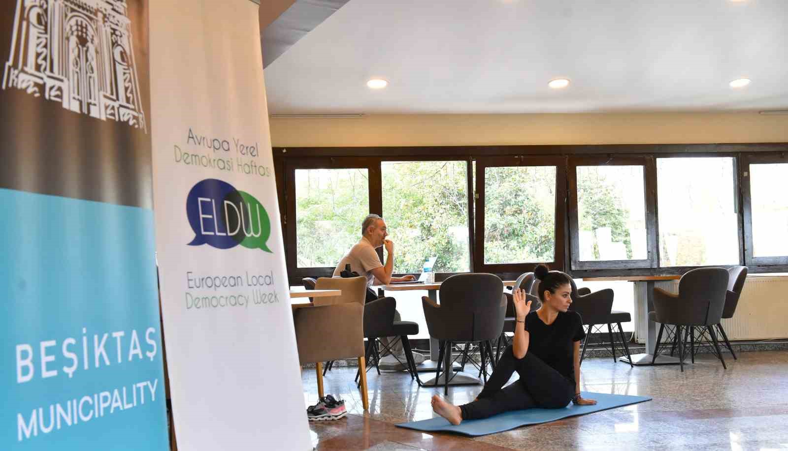 Avrupa Hareketlilik Haftası Beşiktaş’ta yoga etkinliğiyle kutlandı
