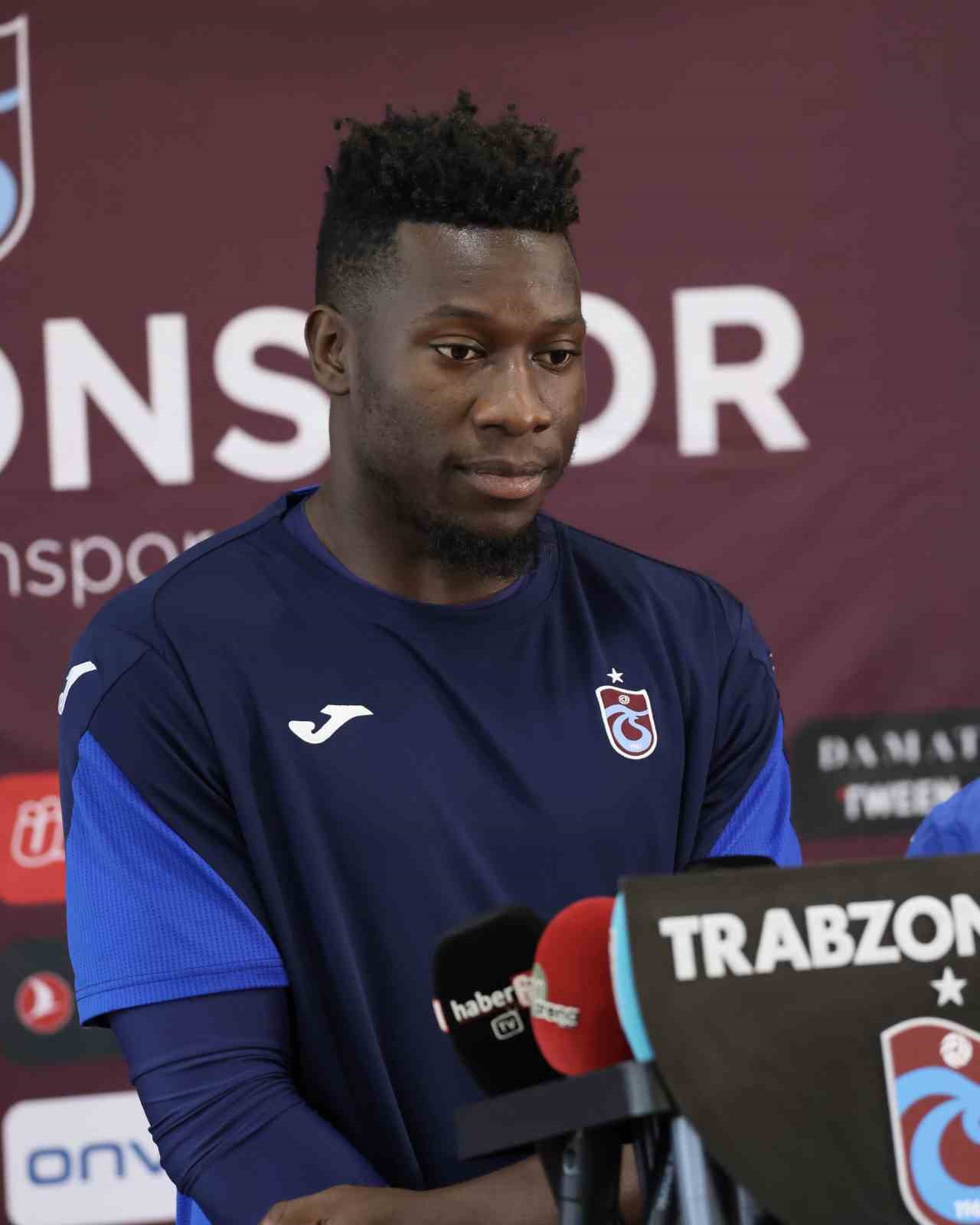 Andre Onana: "Fenerbahçe maçı bizi birbirimize kenetledi"