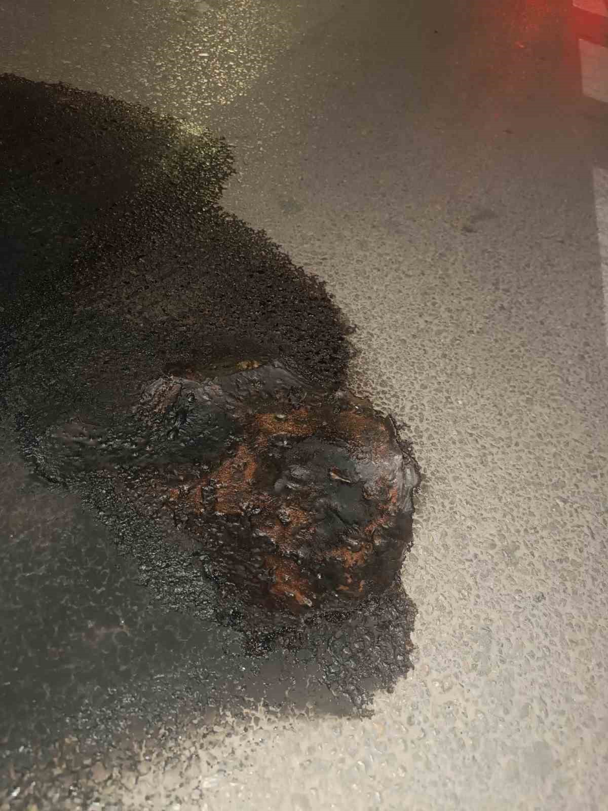 Bursa’da mağazayı ateşe veren şahıs video çekti