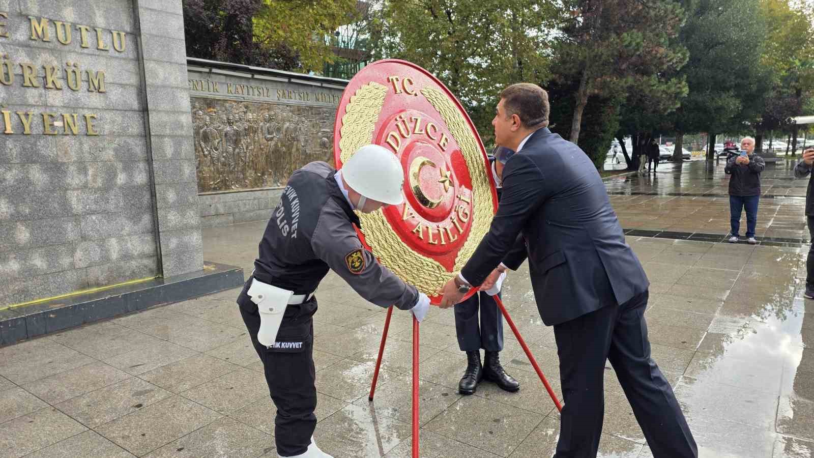 Düzce’de Gaziler Günü gururla kutlandı