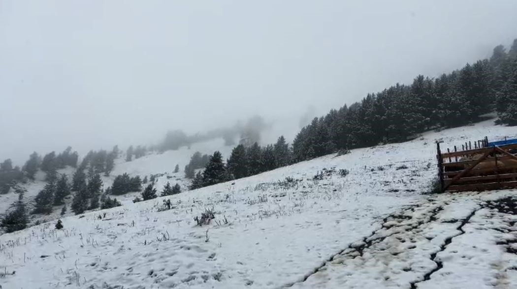 Artvin’de yaylalar kar altında
