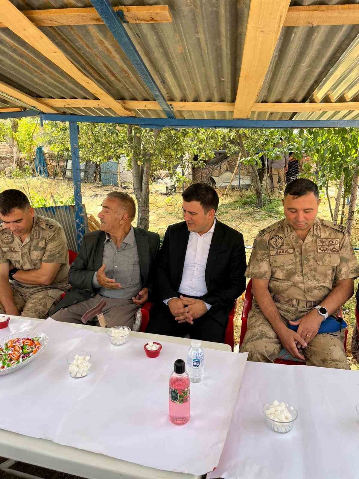 Patnos’ta Gaziler Günü’nde anlamlı ziyaret