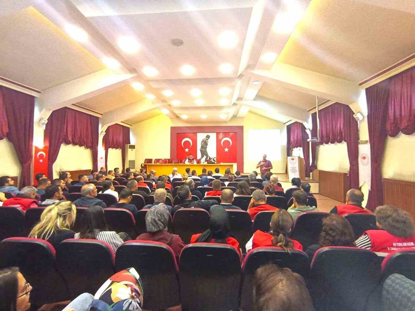 Tar ve Orman Müdürlüğü personellerine yönelik eğitim verildi